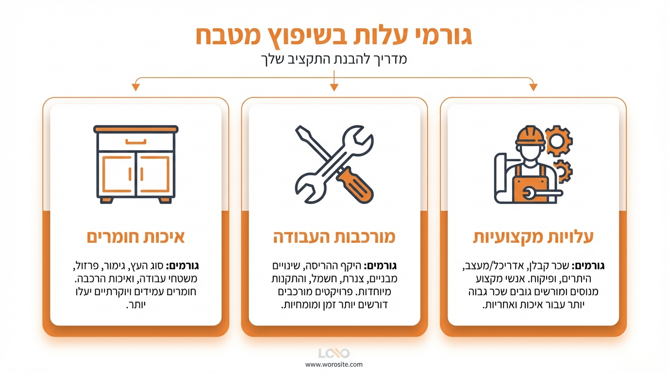 שיפוץ מטבח בחיפה – כל מה שצריך לדעת לפני שמתחילים