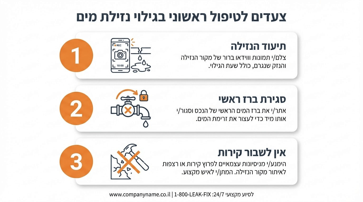 איתור נזילות תת רצפתיות – כך תאתרו נזילה מתחת לרצפה ותחסכו כסף