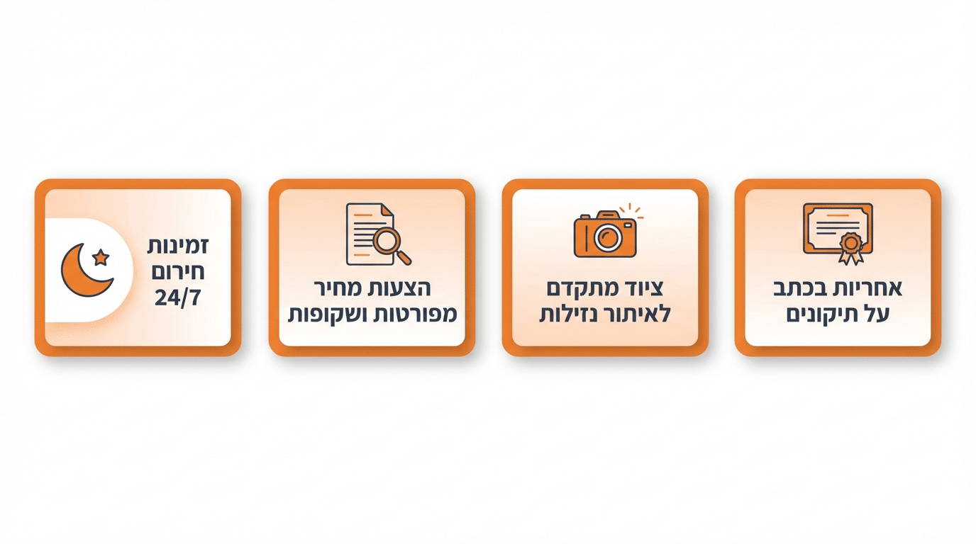 שירותי אינסטלציה מקיפים של א.ב אינסטלציה בקריות