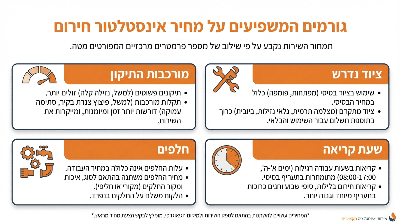 אינסטלטור חירום בחיפה 24 שעות: כל מה שצריך לדעת על תיקוני אינסטלציה דחופים